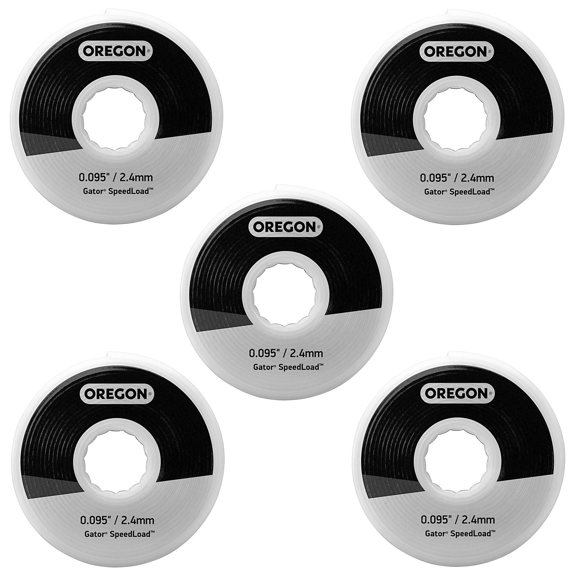 Oregon Gator SpeedLoad Large String Trimmer Head w/5PK Line Disc Refill .095"