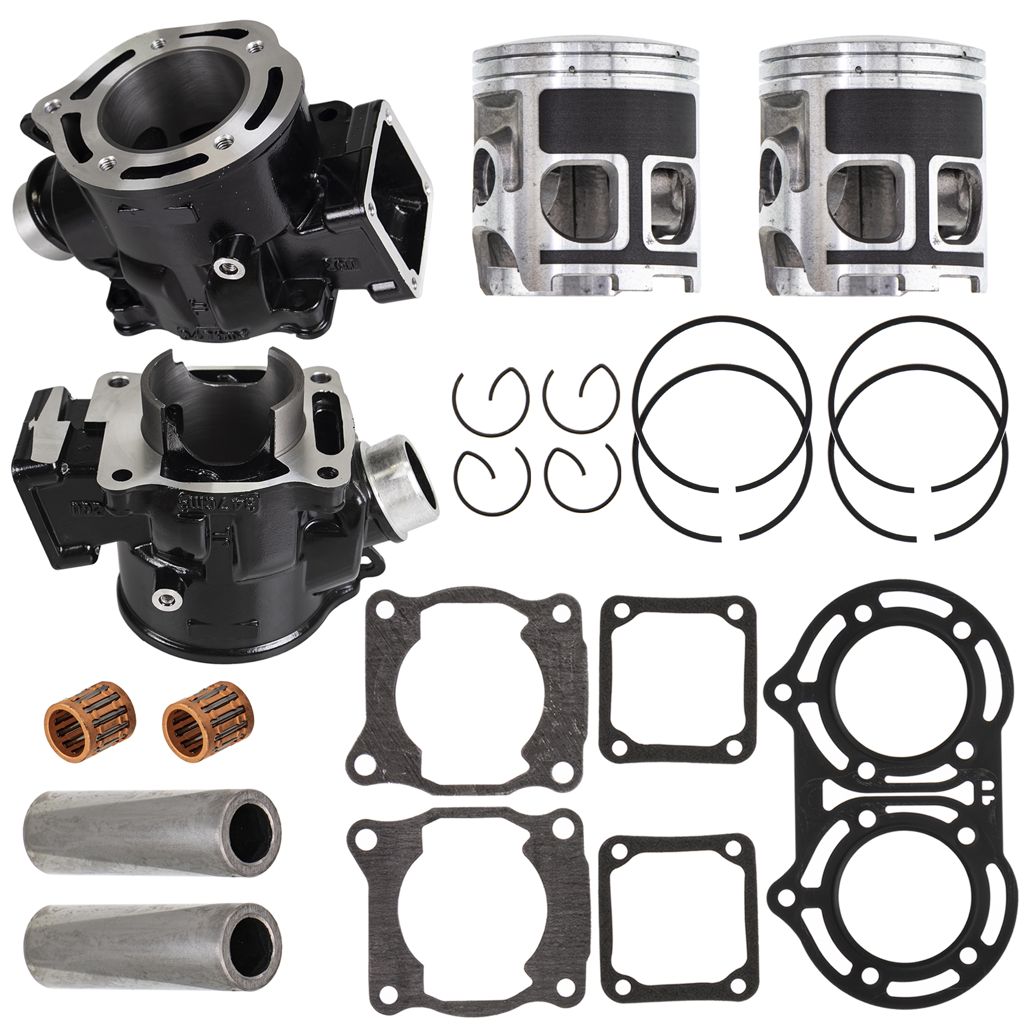 NICHE Standard Bore Cylinder Piston Gasket Kit for Yamaha Banshee 350 1987-2006