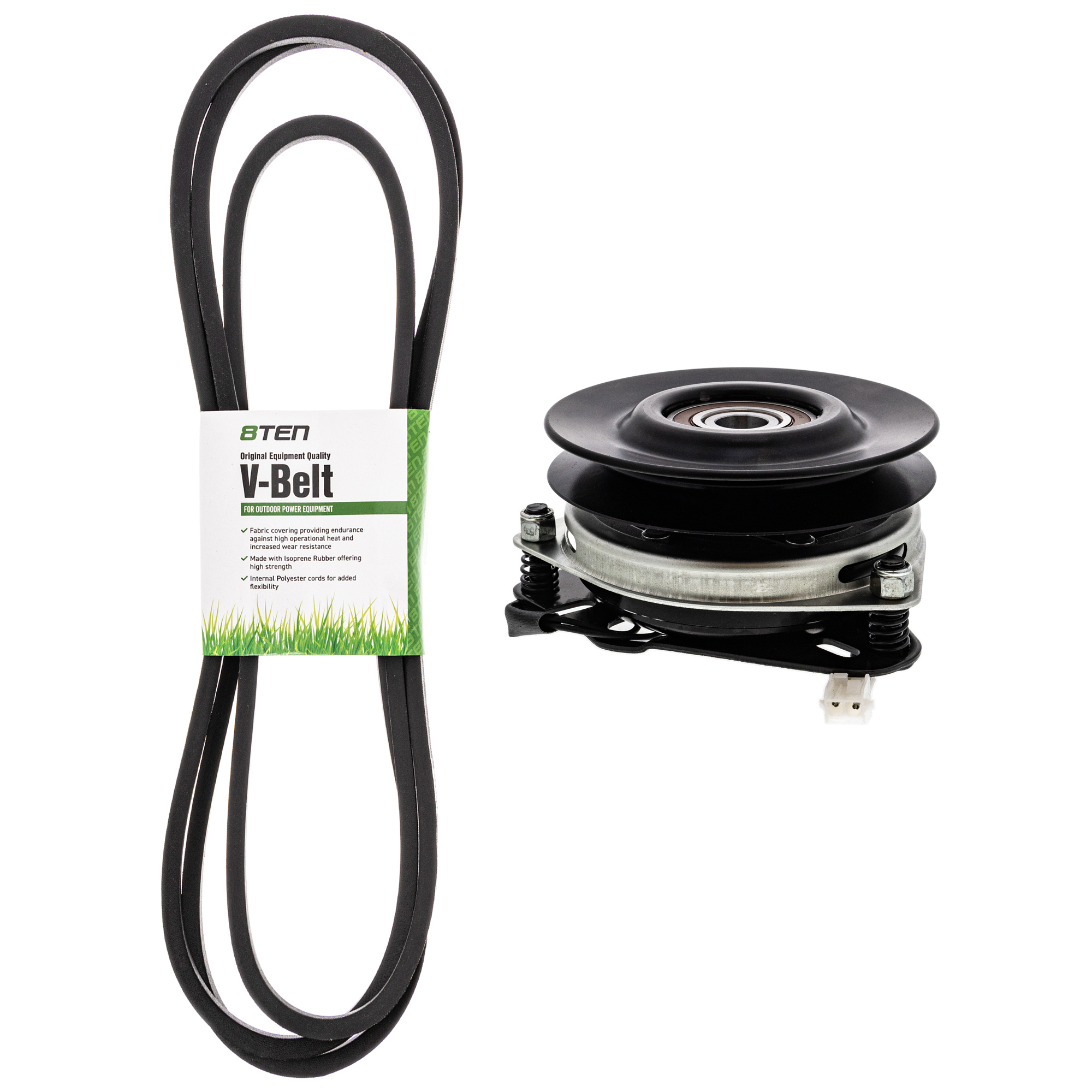 Electric PTO Clutch & Belt Kit for Husqvarna RZ RZ5424 RZ5426 Z254 RZ54i Z254i